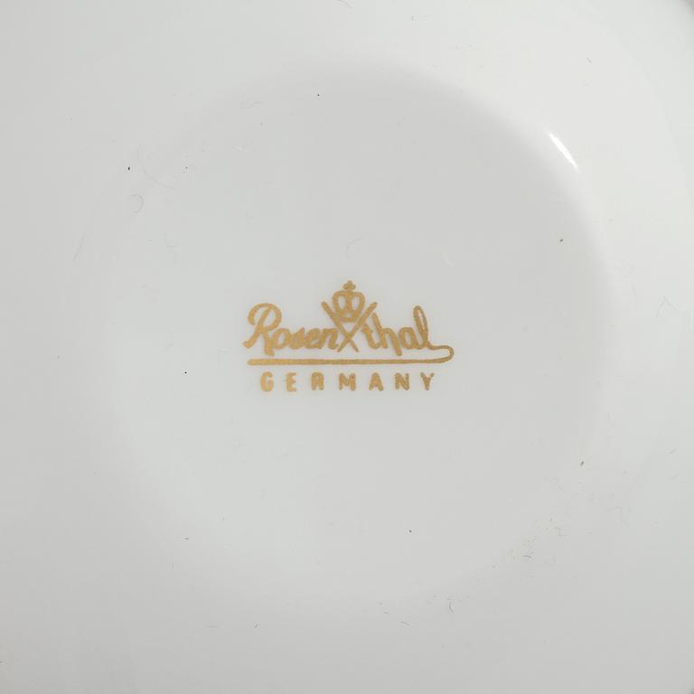 SERVISDELAR, 24 delar, porslin, "Die Zauberflöte", Björn Wiinblad, Rosenthal, 1900-tal.