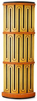 622. An Axel-Einar Hjorth painted and sculptured cabinet 'Mora' by Nordiska Kompaniet, Sweden ca 1930.