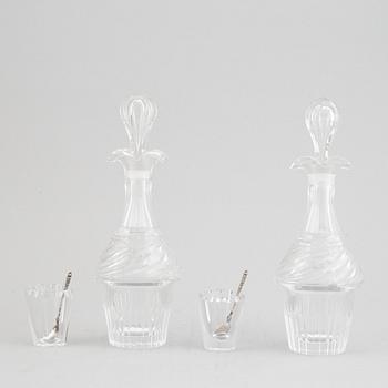 A Swedish late Gustavian cruet-set, mark of Pehr Zethelius, Stockholm 1799.