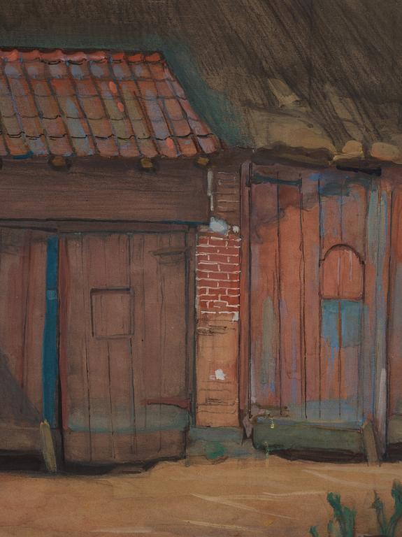 Piet Mondrian, Barn doors of a Brabant farm building.