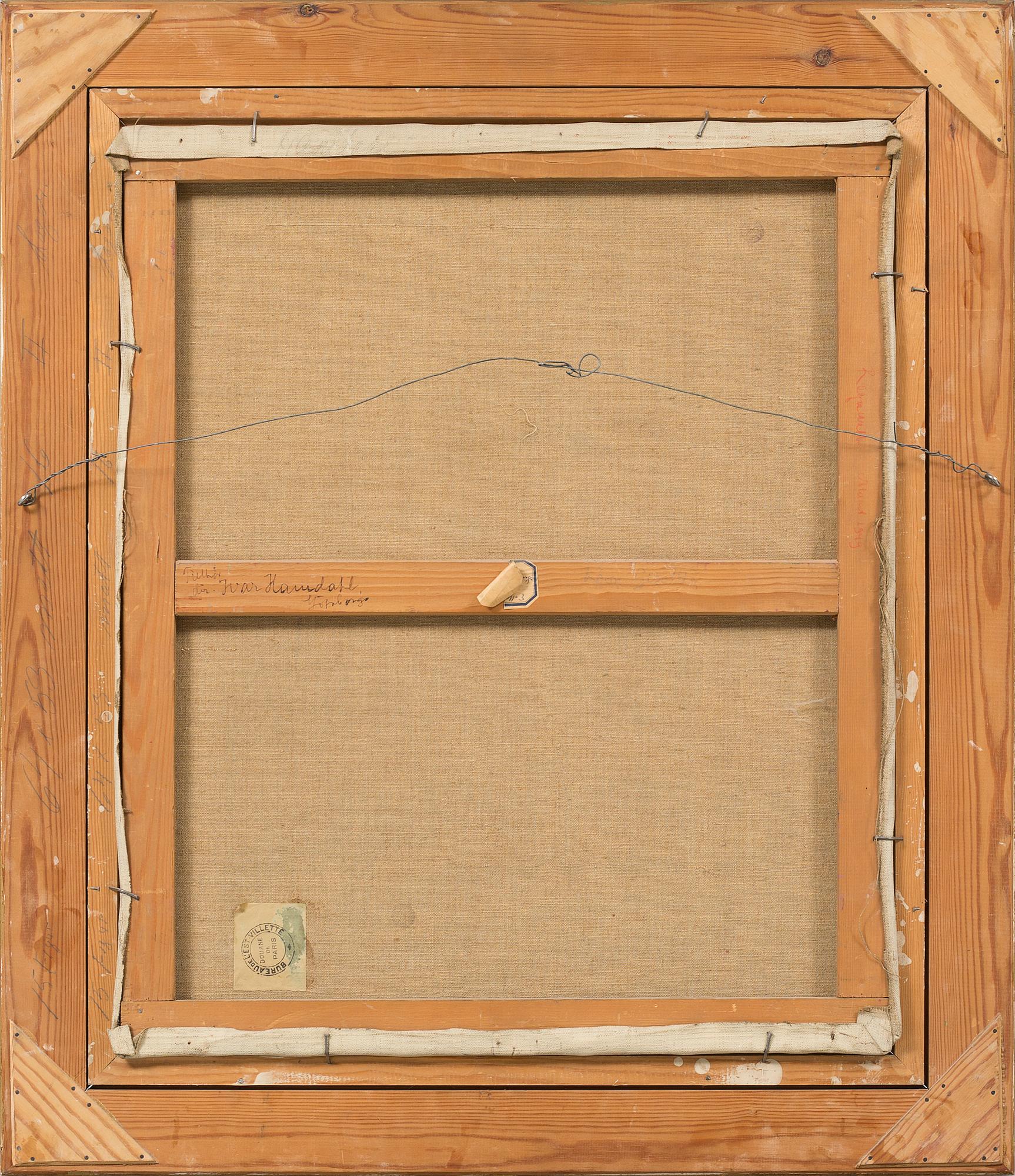 LÉON GISCHIA, olja på duk, signerad och daterad 47.