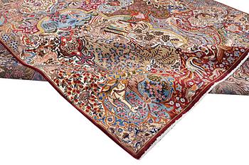 A carpet, Kashmar, ca 397 x 300 cm.