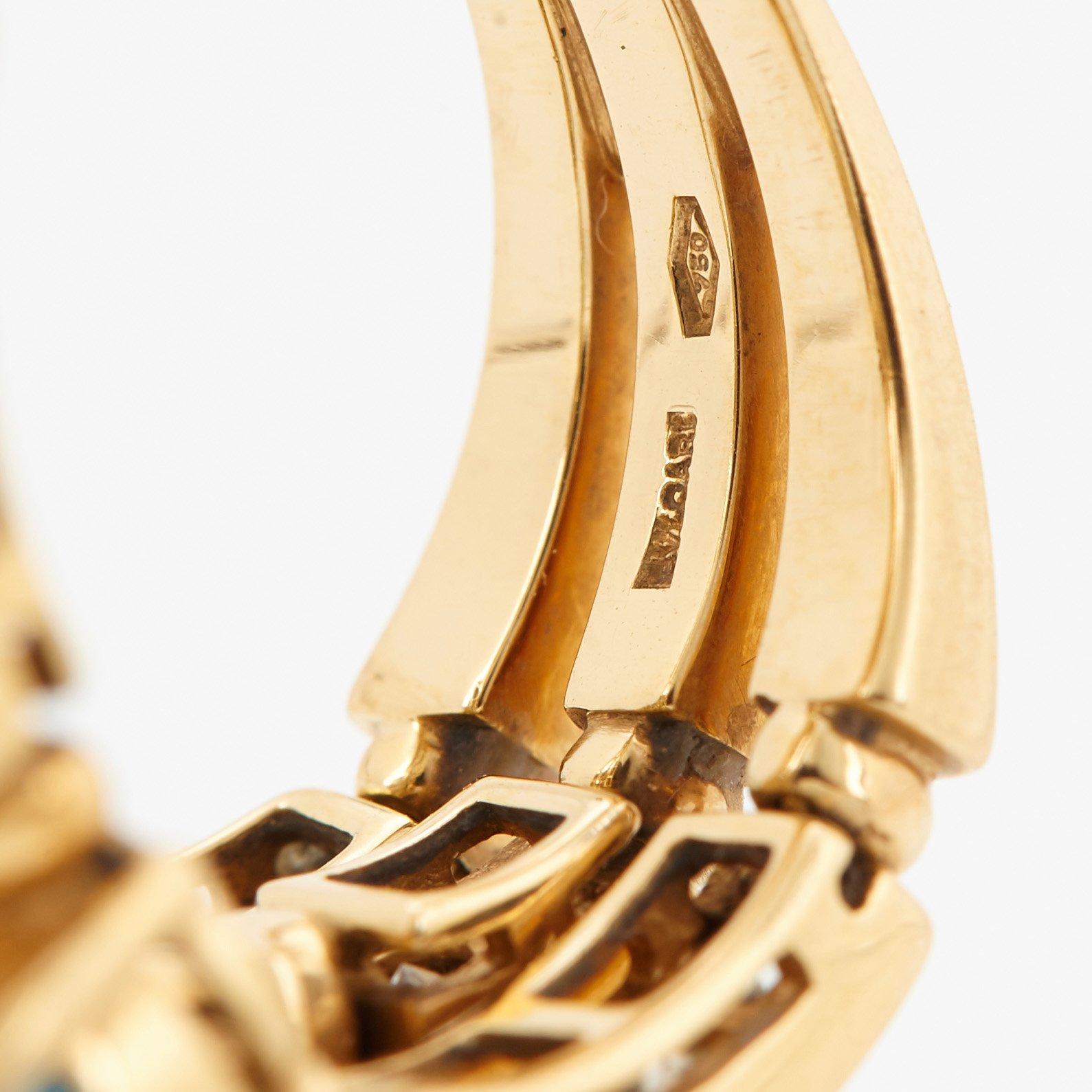 Bulgari ring "Allegra" med runda briljantslipade diamanter.