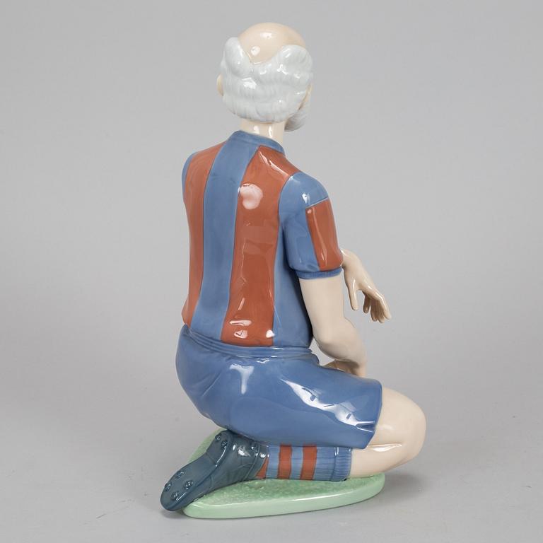 A Lladro porcelain figurine special edition for FC Barcelona.