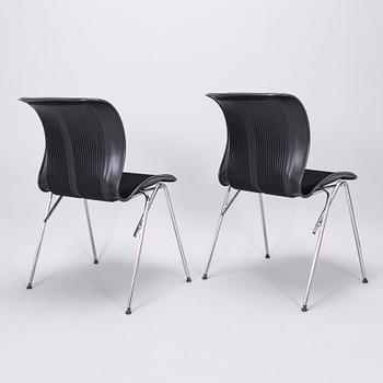 Alfred Homann, four 'Ensemble' chairs for Fritz Hansen 1995.