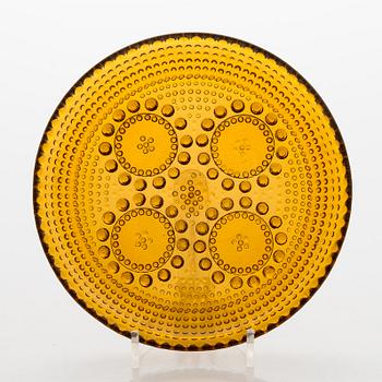 Nanny Still, servisdelar, 19 st, glas, "Grapponia", Riihimäen Lasi, Finland. Serien formgiven 1968.