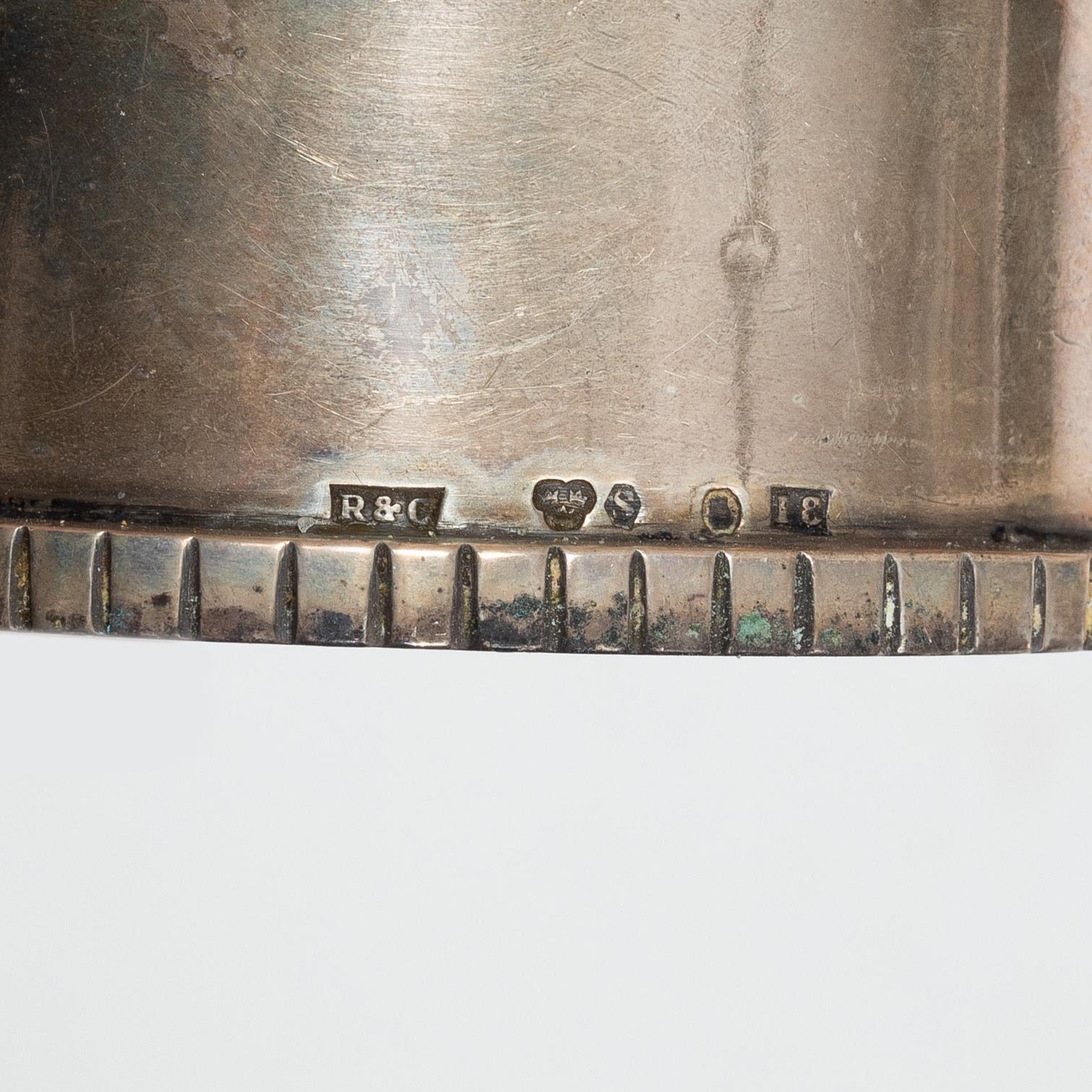 Silver, 10 pieces, Sweden, including a spoon by Gustaf Georg Rehnberg, Norrköping 1811.
