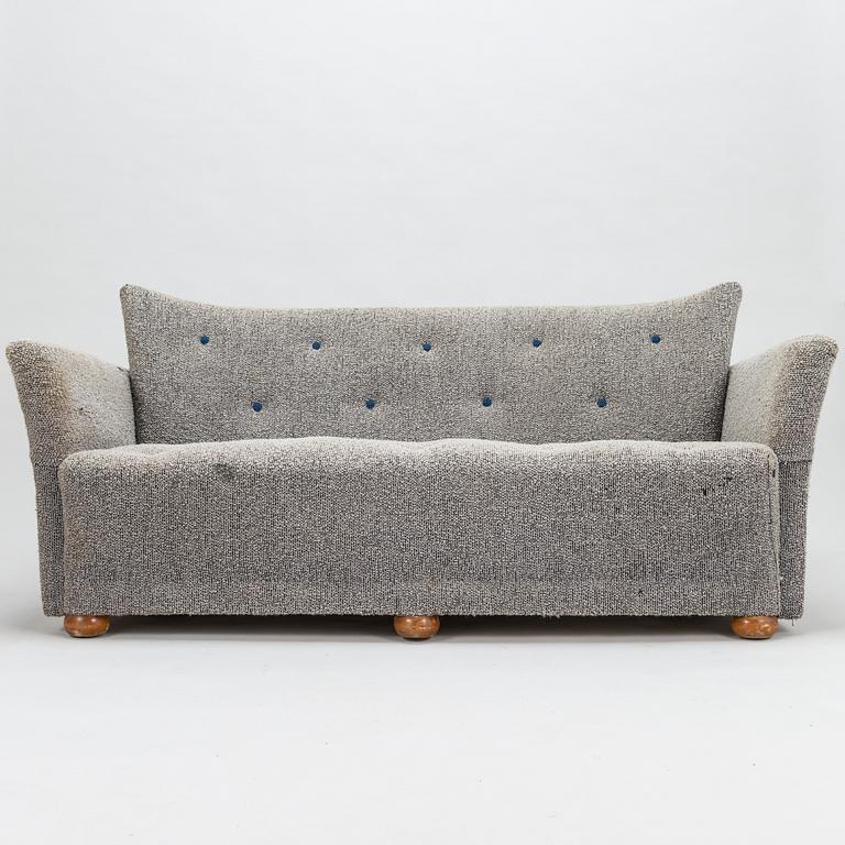 A mid-20th century sofa.