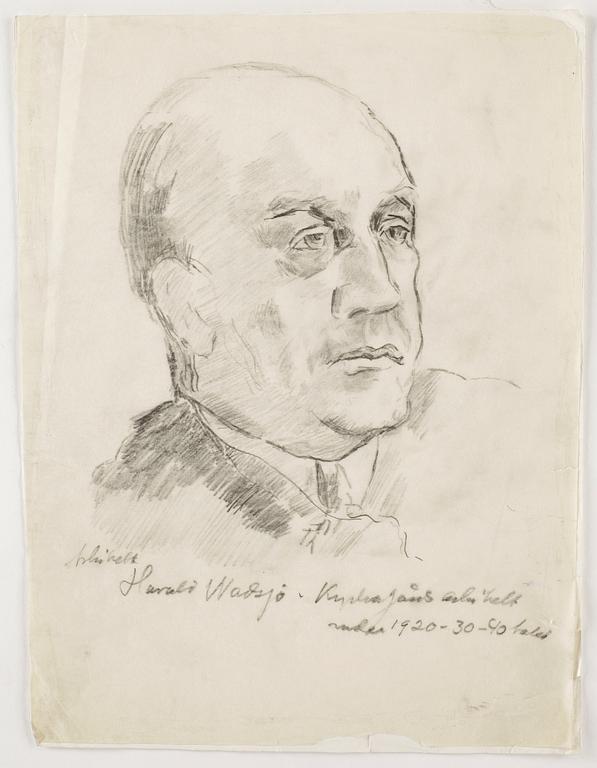 EINAR FORSETH, Parti teckningar och skisser. 21 st.