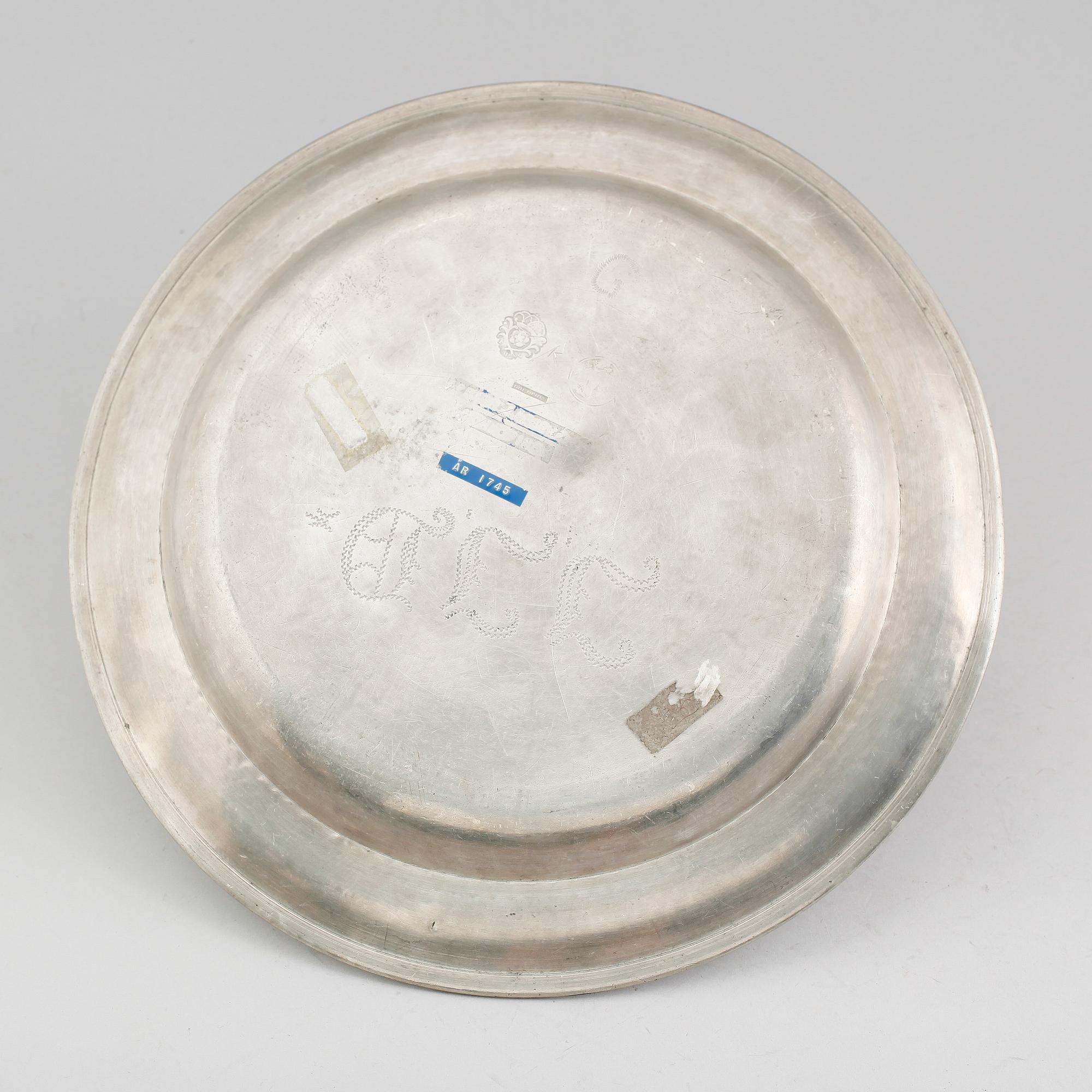 FAT, tenn, Petter Lagerwall, Jönköping 1745.