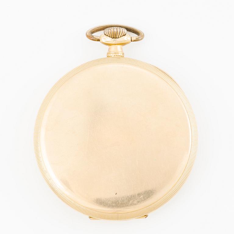 Fickur, urtavla av pärlemor, 14K guld, 48 mm.