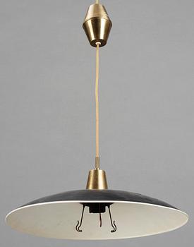 TAKLAMPA, "PH 5/3" Poul Henningsen, Louis Poulsen, Danmark, 1949.