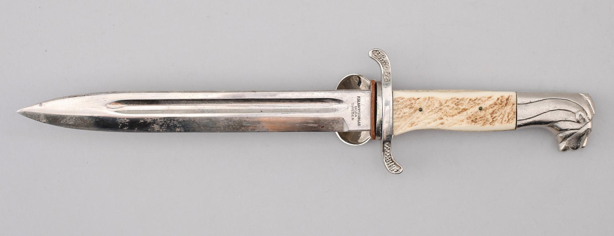 DOLK, "Den Svenska Permissionsbajonetten", FM Mattsson, Mora, 1900-talets mitt.