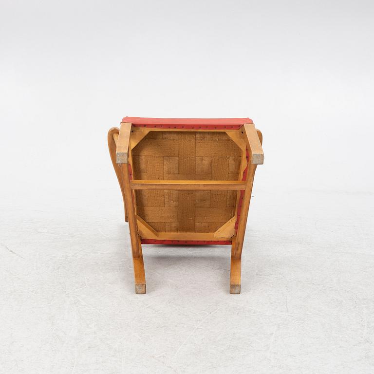 Josef Frank, a set of six armchairs, model B2163, Svenskt Tenn.