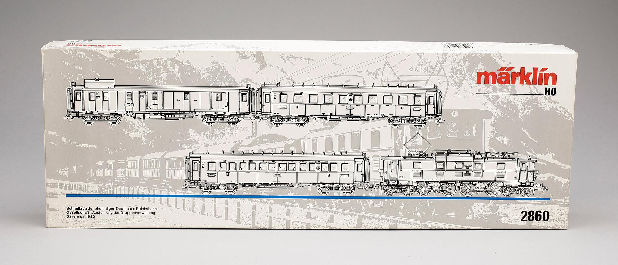 TÅGSATS, Märklin H0 2860, 1900/2000-tal.