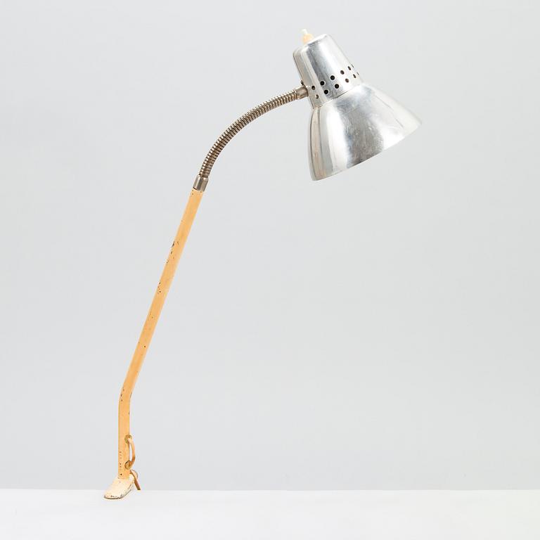 A 1950s Industrial workshop desk lamp.