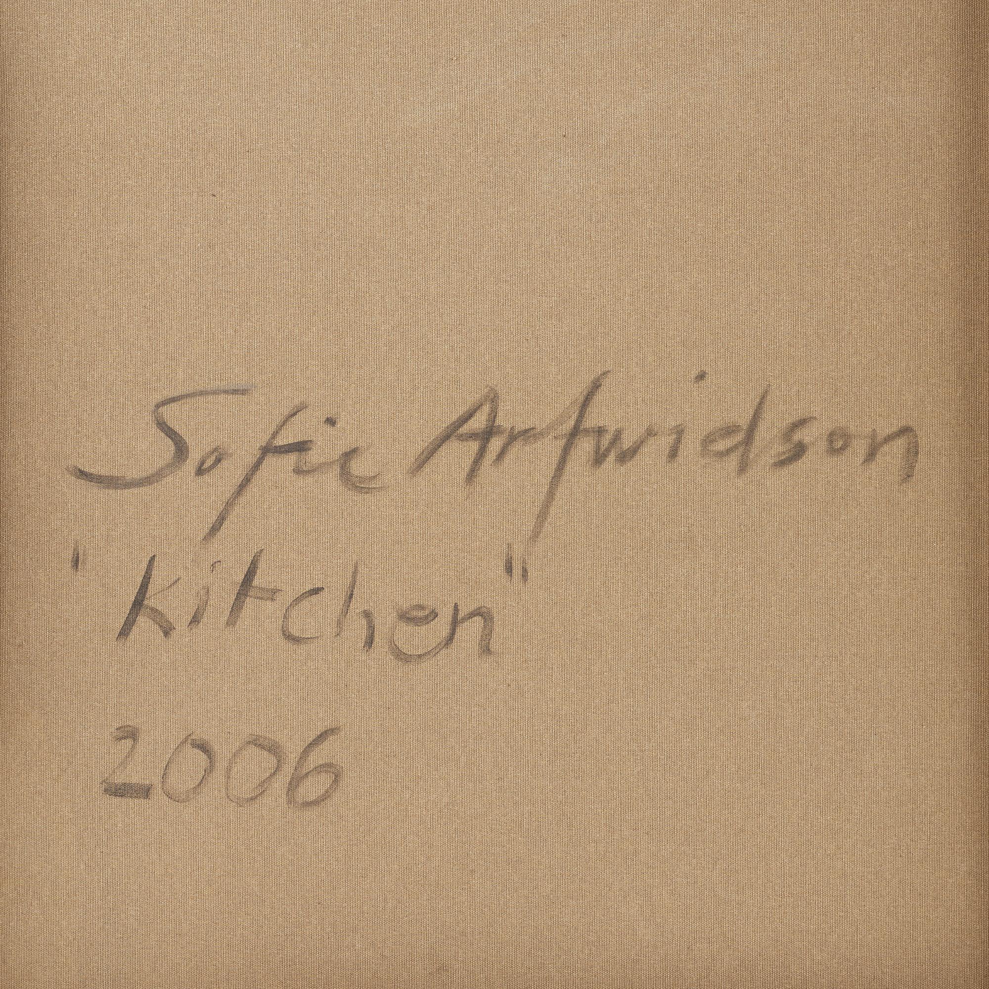 SOFIE ARFWIDSON, olja på duk signerad Sofie Arfwidson och daterad 2006 a tergo.