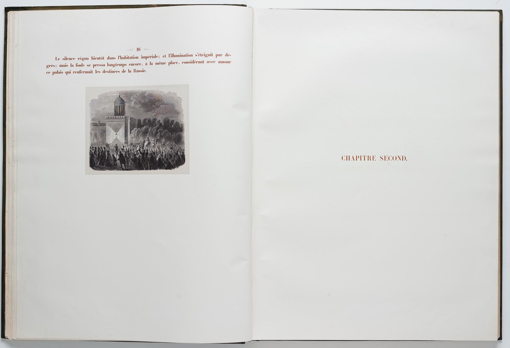 The Magnificent  Coronation Album of Emperor Alexander II and Empress Maria Aleksandrovna 1856.