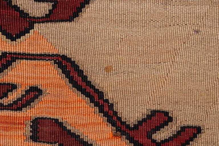 Rug, semi-antique Turkish Kilim, approx. 385 x 200 cm.