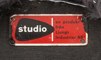 ALF SVENSSON, fåtöljer ett par "TeVe", Ljungs Industrier 1950-tal.