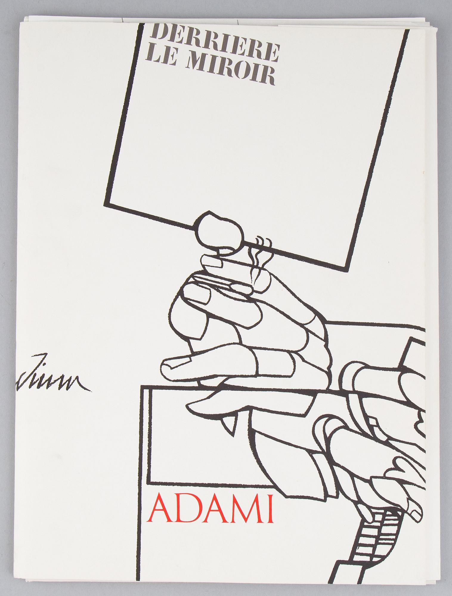 Derrière Le Miroir, 6 st tidskrifter, bland annat Adami, Braque, Miró, utgivna av Maeght.