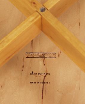 BORD,  Bruno Mathson. Brännmärkt firma Karl Mathson, Värnamo, 1976.