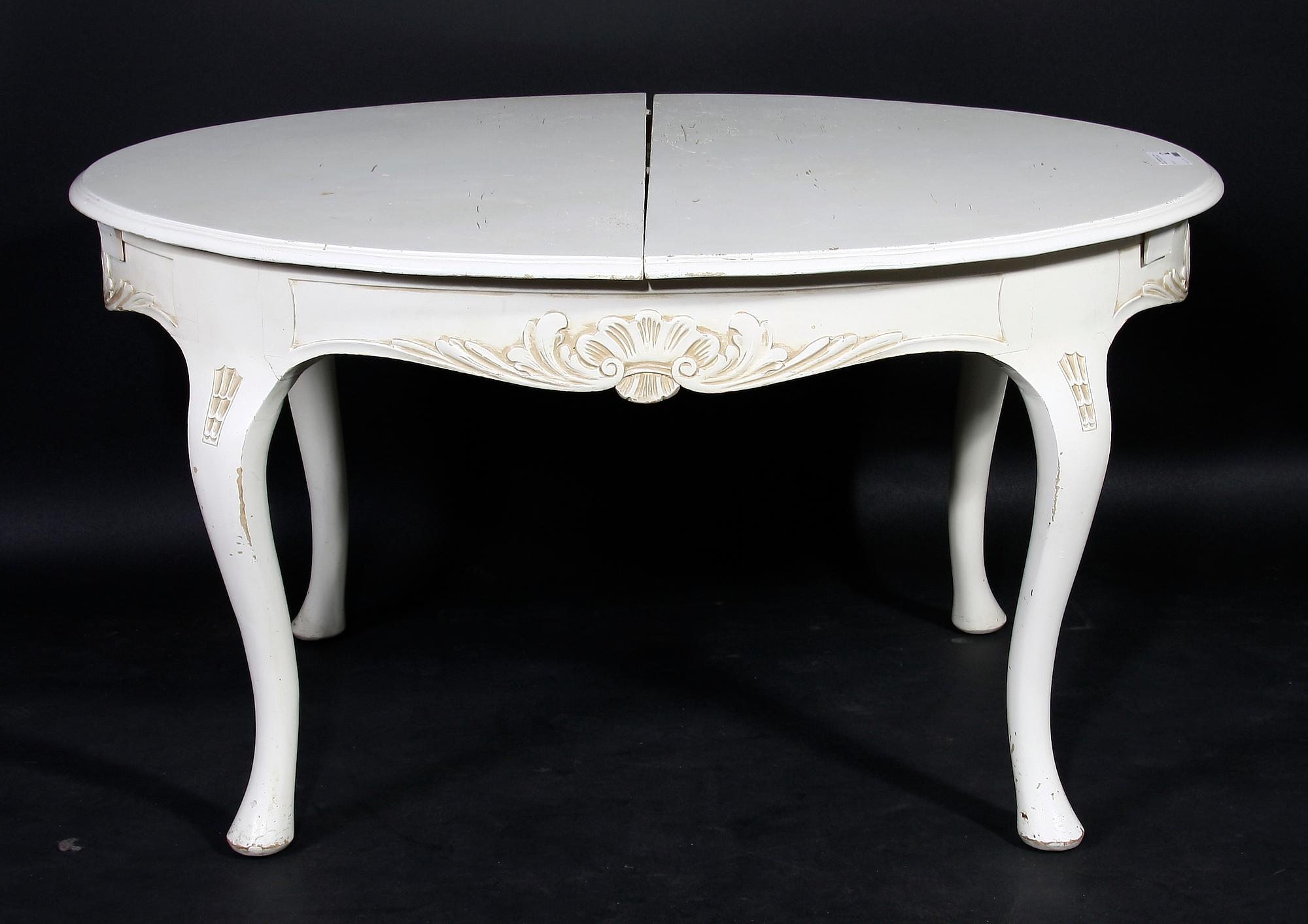 MATSALSGRUPP, 10 delar, rokokostil, tidigt 1900-tal.