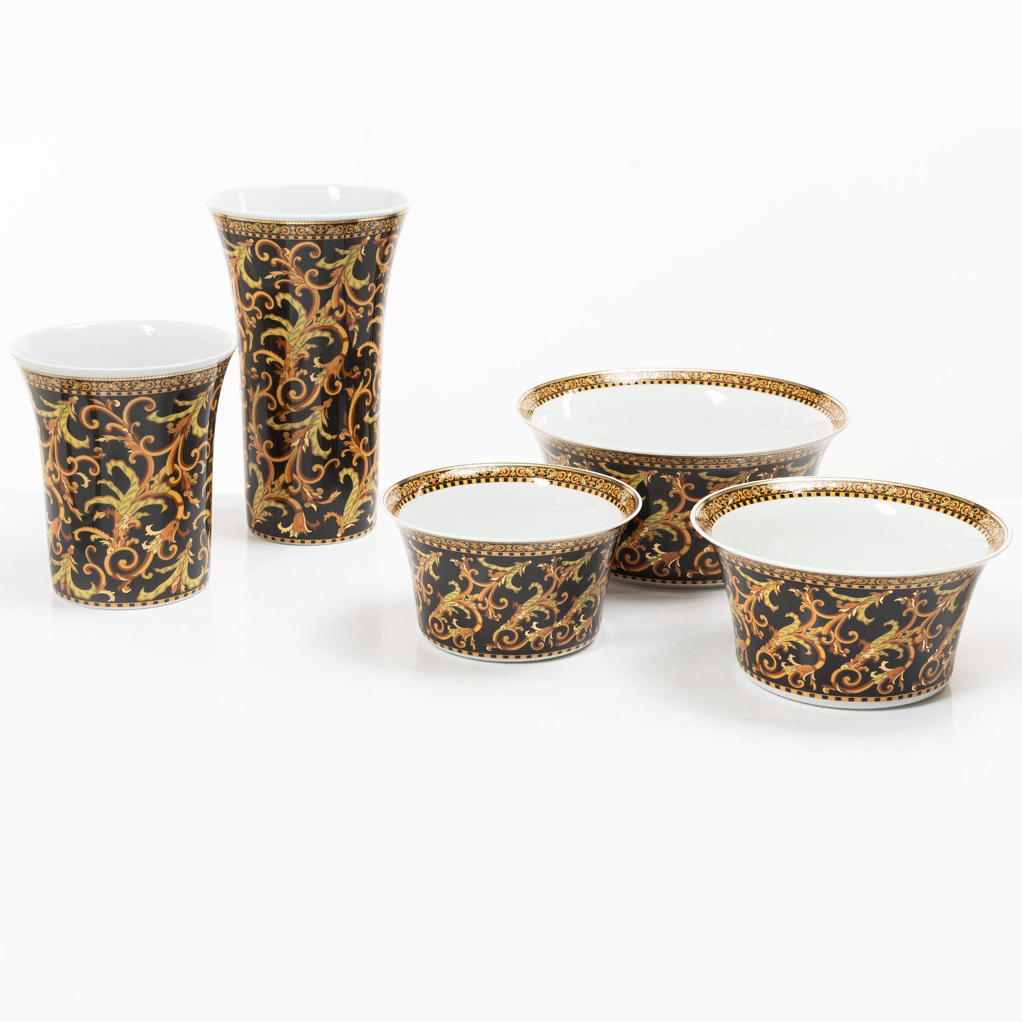 Versace, a 70 piece 'Barocco' dinner service, Rosenthal.