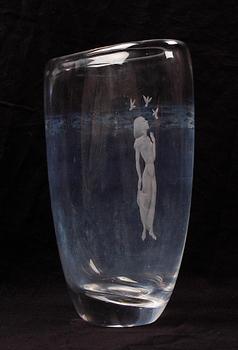 VAS, glas. Vicke Lindstrand.