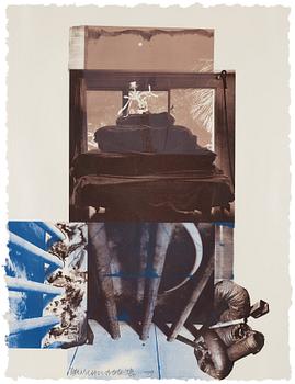 442. Robert Rauschenberg, "Rookery Mounds - Night Tork".