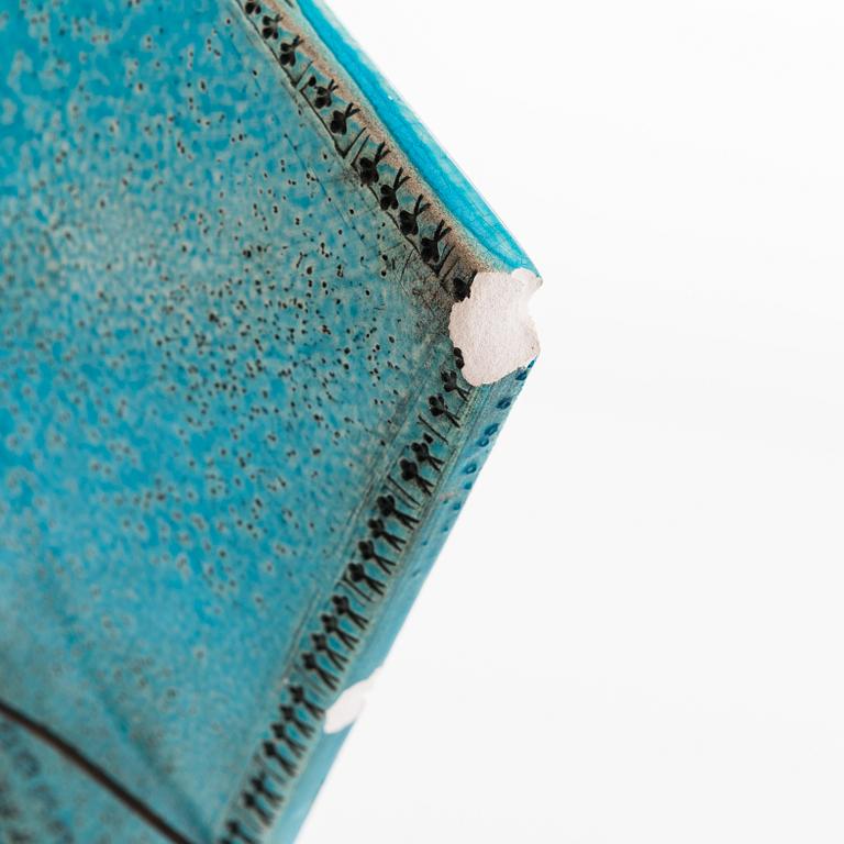 Rut Bryk, relief, stengods, signerad BRYK.