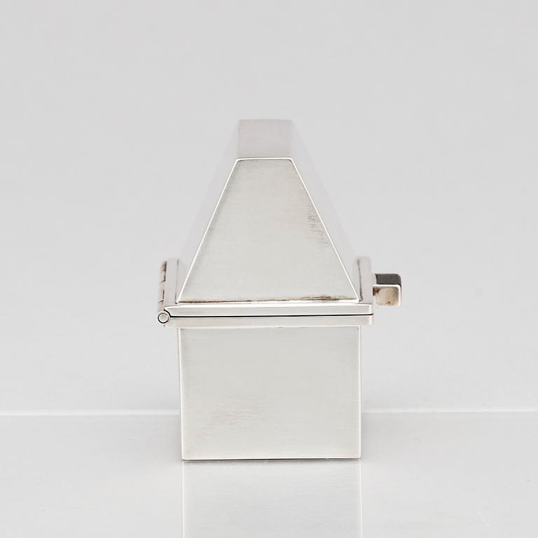 Lars Håkansson, a sterling silver box, Lund 1983.