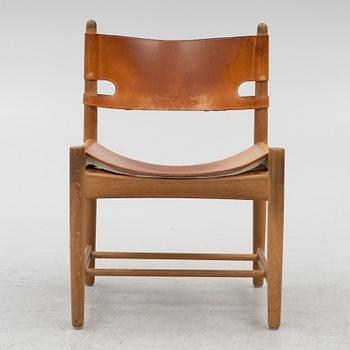 Børge Mogensen, a model 3238 chair, Fredericia Stolefabrik, Denmark, 1960s/70s.
