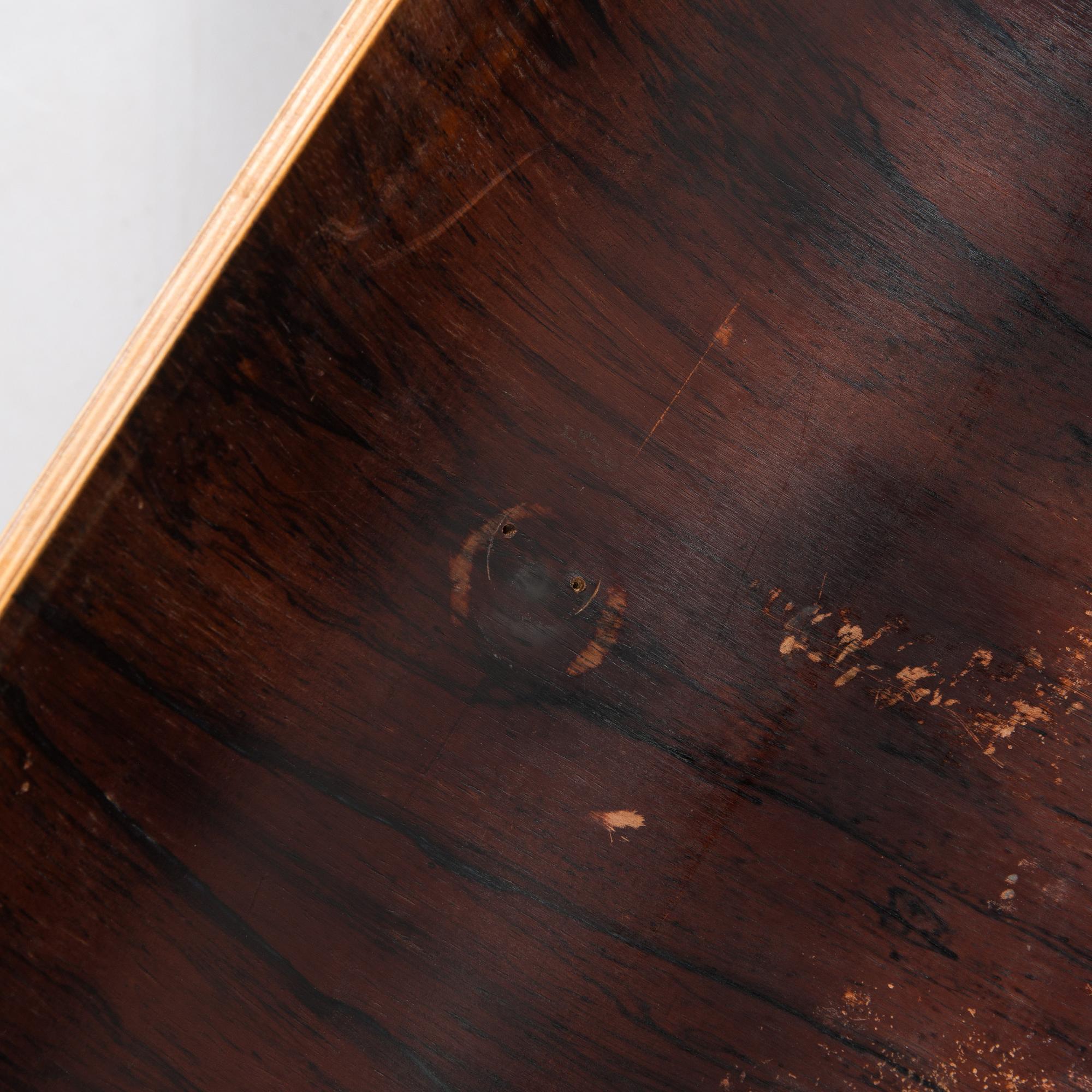 Charles and Ray Eames, a 1960s 'Lounge chair' and stool for Herman Miller.