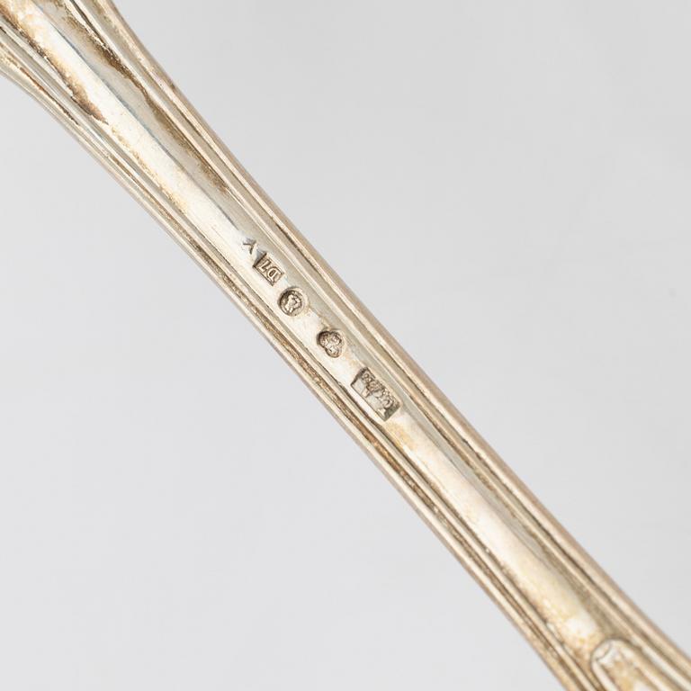 Tablespoons, 12, silver, “Olga”, Ludvig Axelson, Stockholm, 1900–1910.