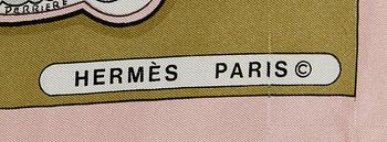 SCARF, siden, "Les Eperons", Hermés, Paris.