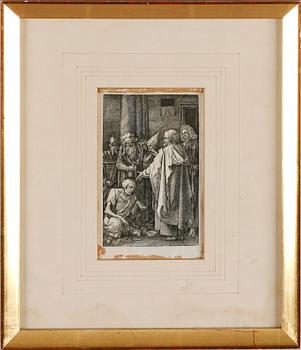 Albrecht Dürer · ALBRECHT DÜRER, efter, gravyr, sannolikt 1700-tal.