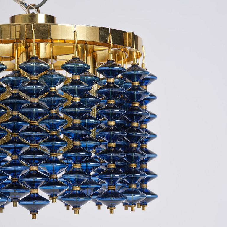 Hans-Agne Jakobsson, an "Estrella" ceiling lamp model T 580, Hans-Agne Jakobsson AB, Markaryd, 1960s-70s.