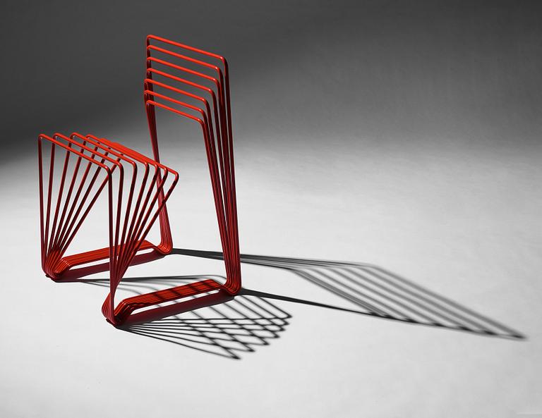 Alexander Lervik, a "Red Chair", ed. 6/10, Gallery Pascale 2005.