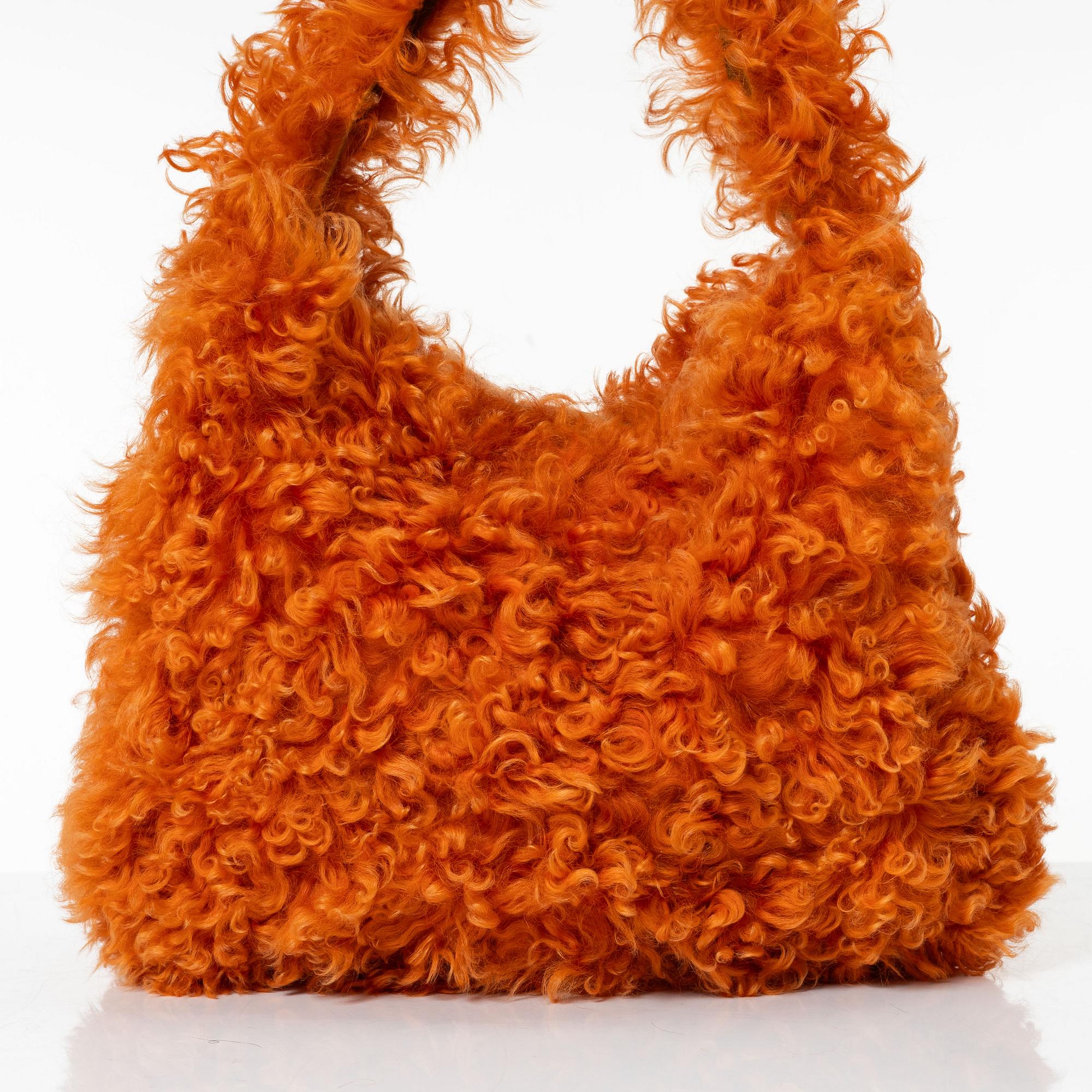 Miu Miu, bag, "Montone Letter Fur Bag".
