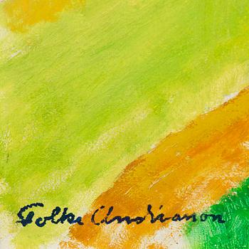 Folke Andréasson, oil on panel, signed.