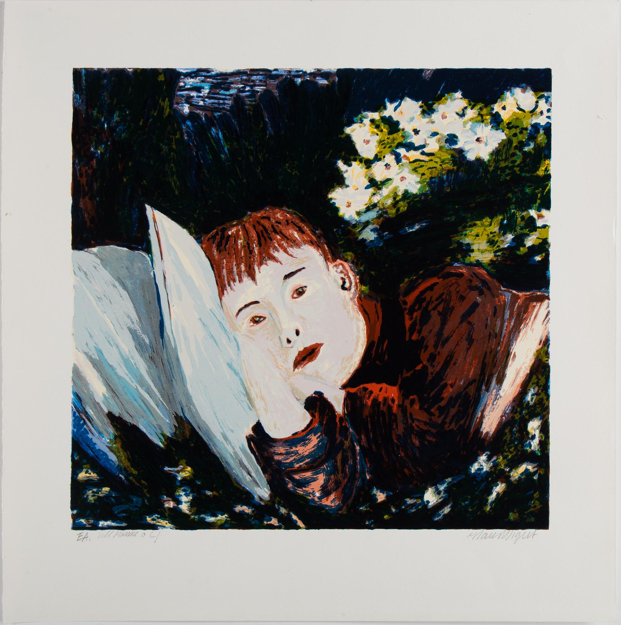 HANS WIGERT, 4 etsningar och 1 färglitografi, signerade.