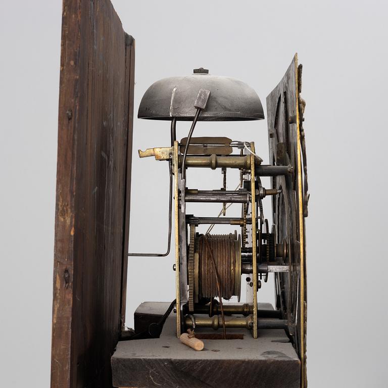 Longcase clock, mid 18th century, by Jonathan Lees, Bury, (c. 1730-1785).