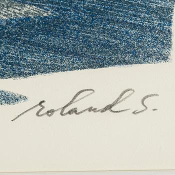 ROLAND SVENSSON, lithograph in colours, signed 307/360.