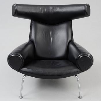 HANS J WEGNER, fåtölj, "Ox-Chair", AP-stolen, Danmark ca 1961.