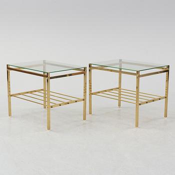 A pair of bedside tables, second half of the 20th Century.