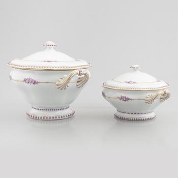 Dinner service, 100 pieces, Rosenthal, with monogram.