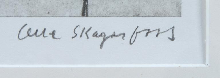 OLLE SKAGERFORS, litografi, sign o numr 131/200.