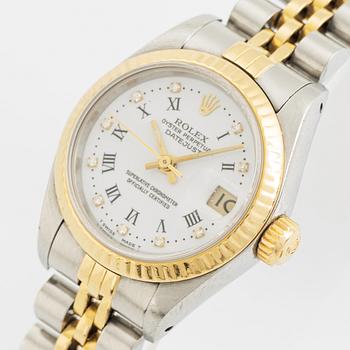 Rolex, Oyster Perpetual, Datejust, wristwatch, 26 mm.