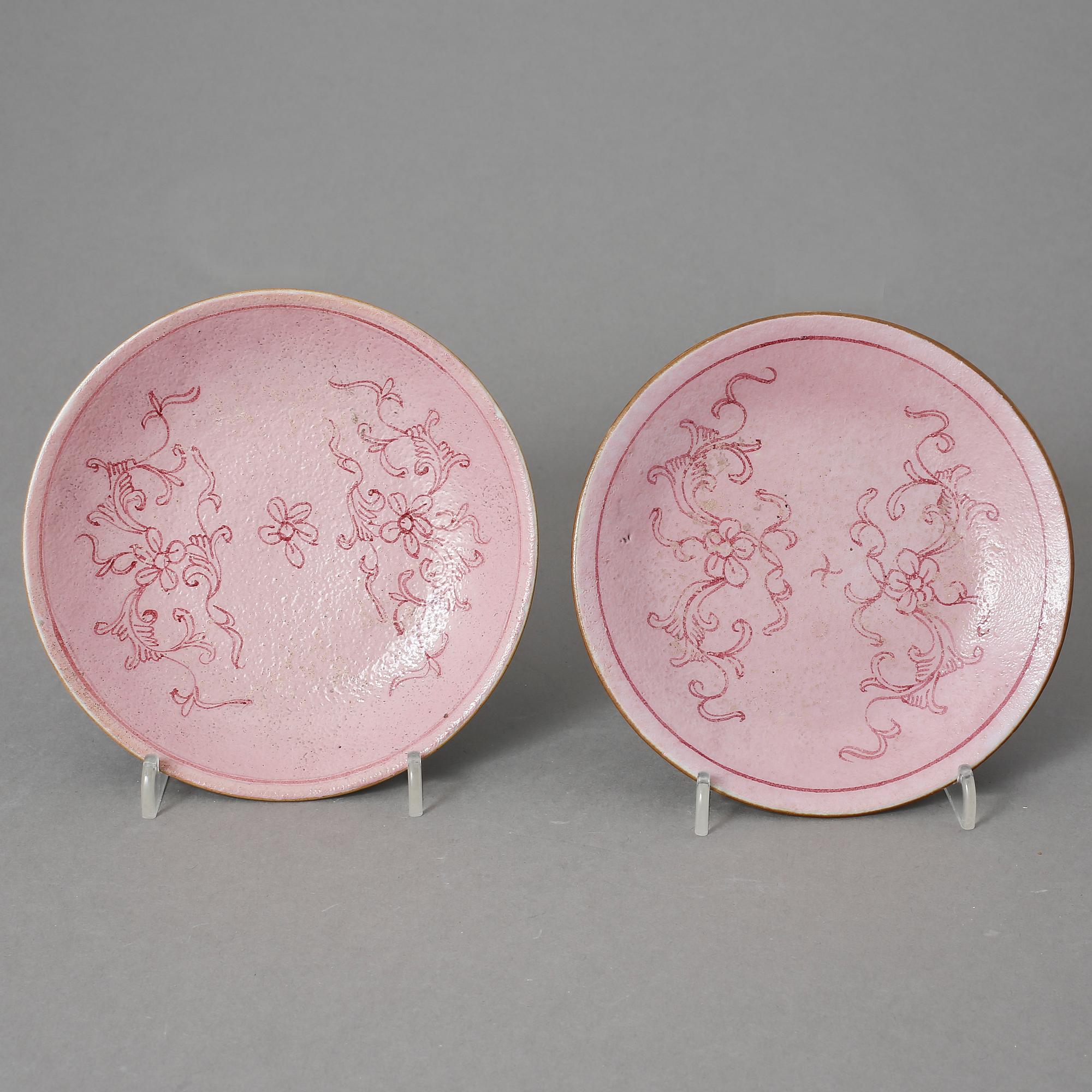 FAT, ett par, porslin, Kina 1800-tal.